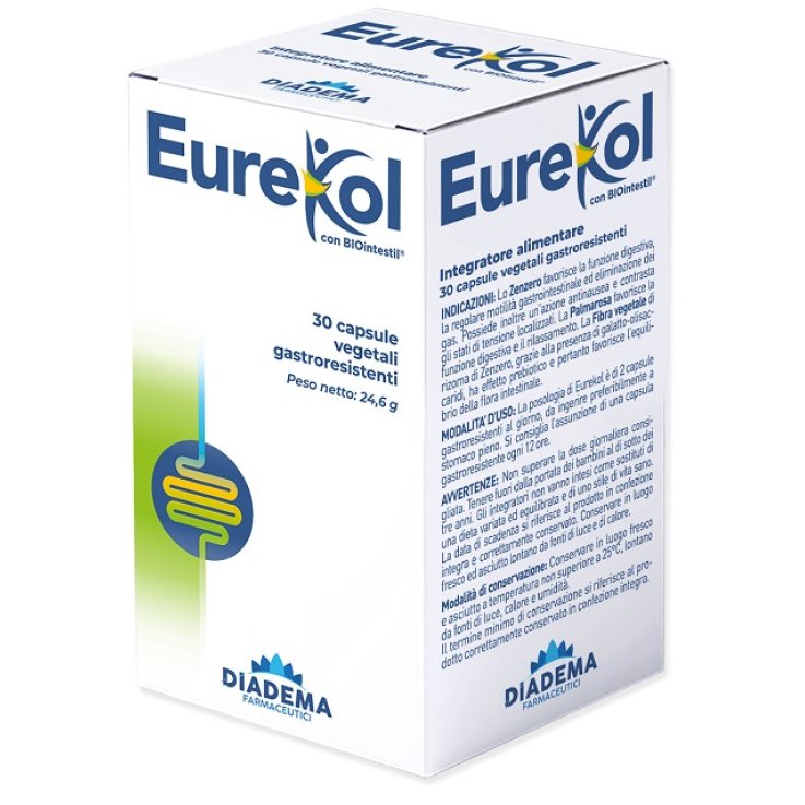 EUREKOL 30 Cps Gastroresist. EUREKOL 30 Cps Gastroresist.