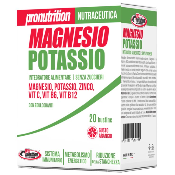 MAGNESIO E POTASSIO ARANCIO 20 BUSTINE