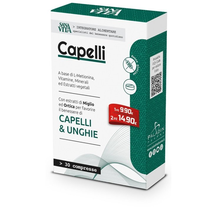 SANAVITA Capelli 30 Cpr SANAVITA Capelli 30 Cpr