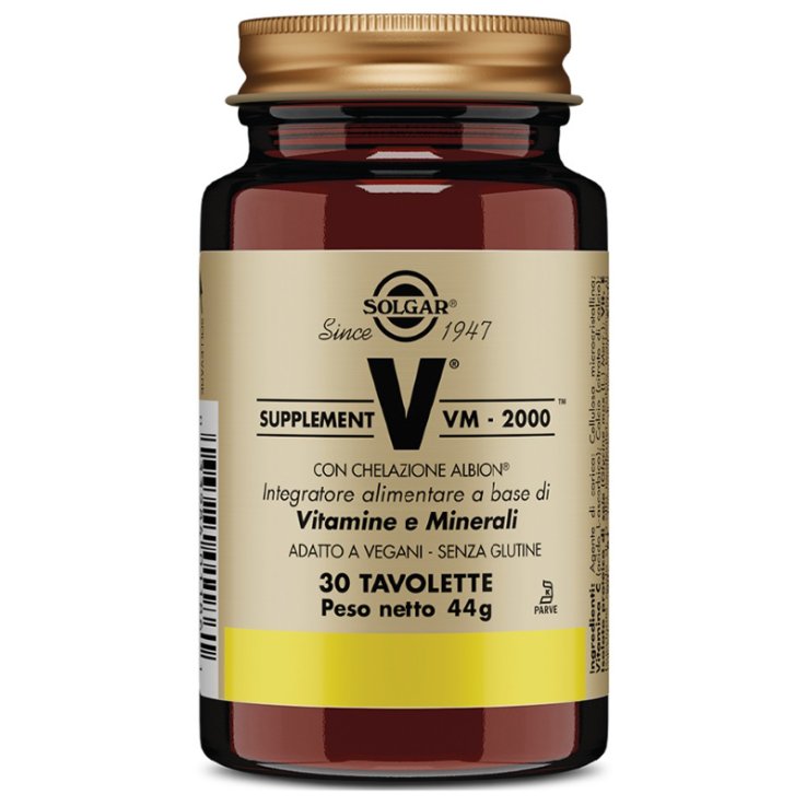VM-2000 Supplement30Tav.SOLGAR VM-2000 Supplement30Tav.SOLGAR
