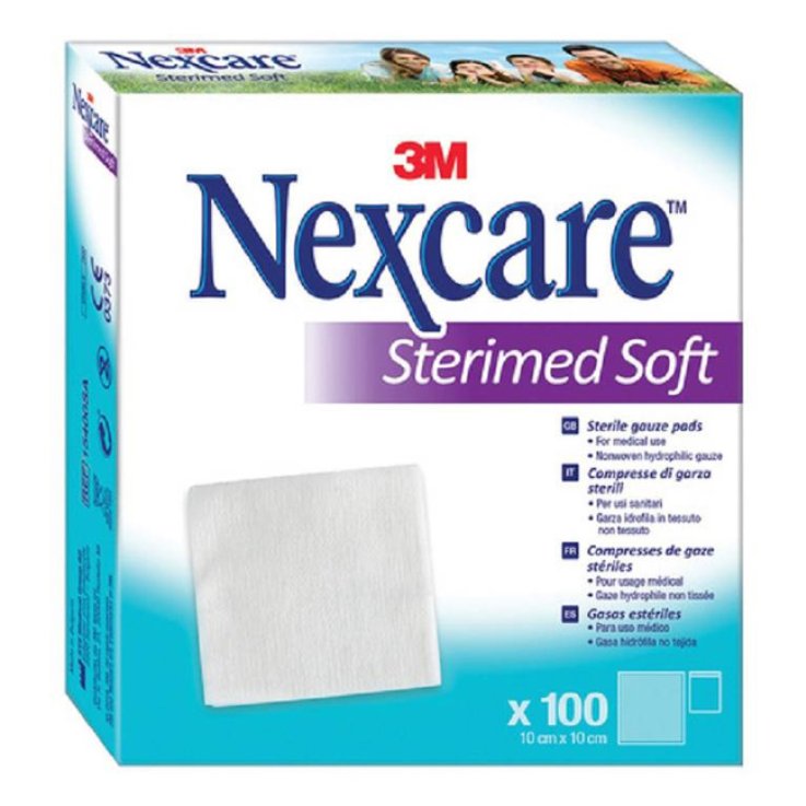 GARZA COMPRESSA STERIMED SOFT IN TESSUTO NON TESSUTO STERILE10X10CM 100 PEZZI MULTILINGUAL GARZA COMPRESSA STERIMED SOFT IN TESSUTO NON TESSUTO STERILE10X10CM 100 PEZZI MULTILINGUAL