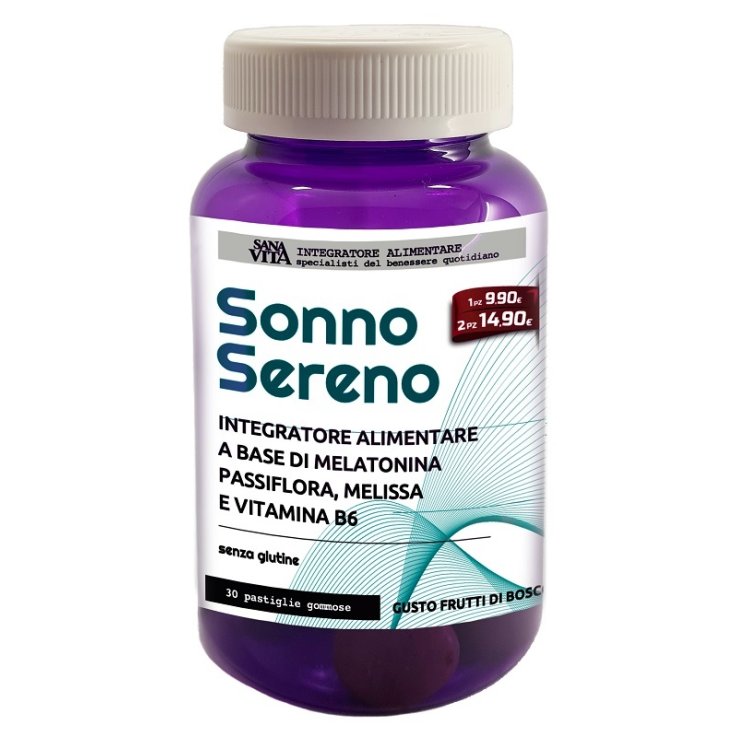 SANAVITA Sonno Sereno 30Gomm. SANAVITA Sonno Sereno 30Gomm.