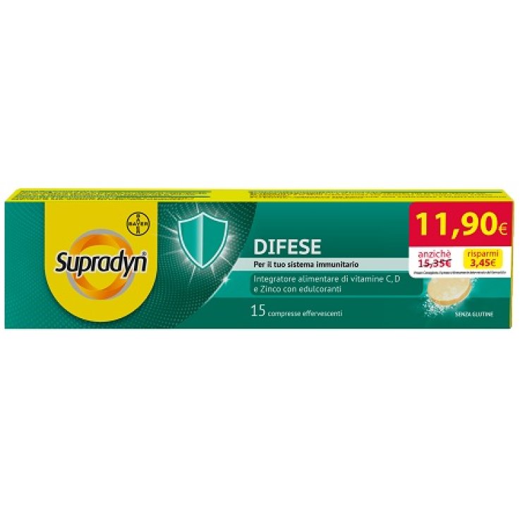 SUPRADYN DIFESE 15 COMPRESSE PROMO SUPRADYN DIFESE 15 COMPRESSE PROMO