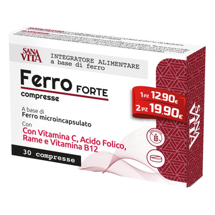 SANAVITA Ferro Forte 30 Cpr SANAVITA Ferro Forte 30 Cpr