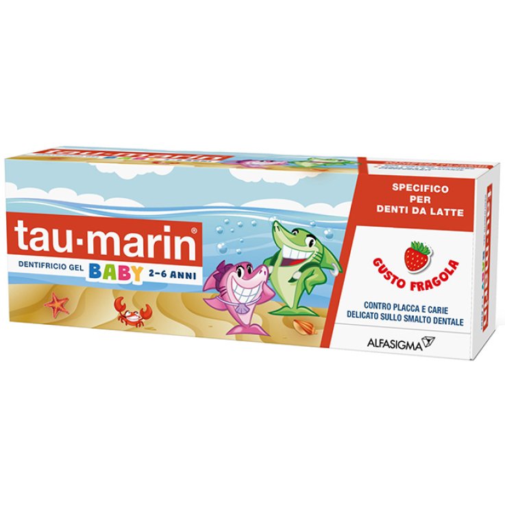 TAU MARIN DENTIFRICIO GEL BABY 2-6 ANNI 50 ML GUSTO FRAGOLA
