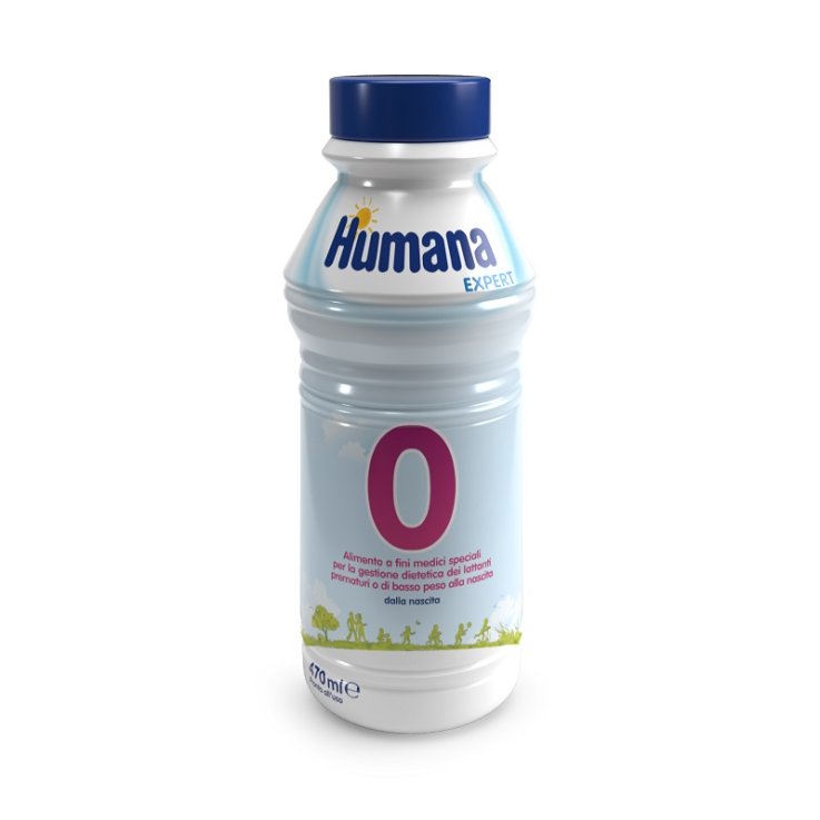 HUMANA 0 EXPERT 470 ML BOTTIGLIA HUMANA 0 EXPERT 470 ML BOTTIGLIA