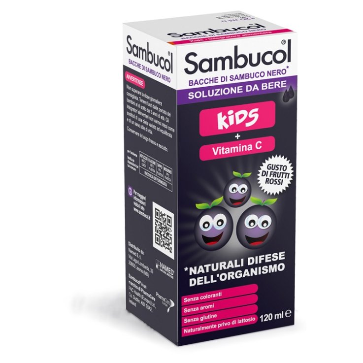 SAMBUCOL SOLUZIONE DA BERE KIDS 120 ML SAMBUCOL SOLUZIONE DA BERE KIDS 120 ML