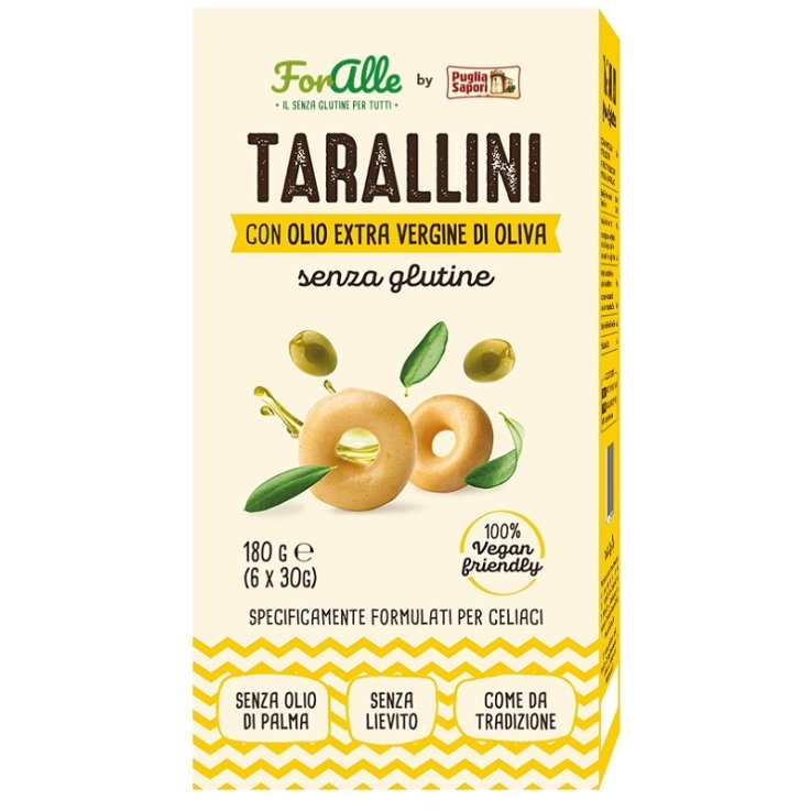 FORALLE Tarallini OlioEvo6x30g FORALLE Tarallini OlioEvo6x30g
