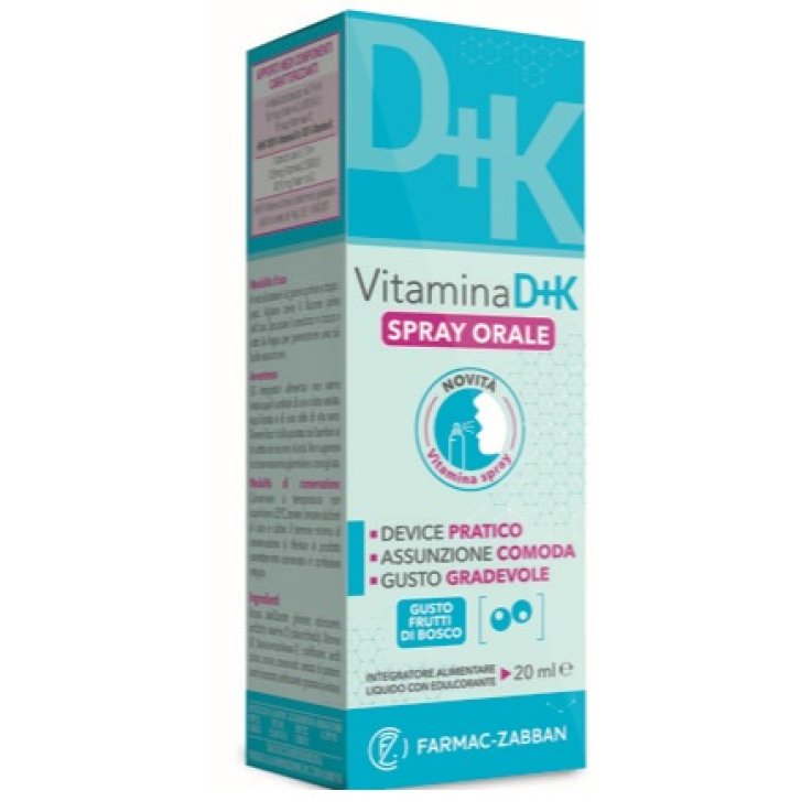 VITAMINA D+K SPRAY FARMAC ZABBAN 20 ML VITAMINA D+K SPRAY FARMAC ZABBAN 20 ML