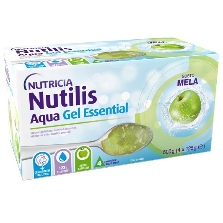NUTILIS AcquaGel Mela 4x125g NUTILIS AcquaGel Mela 4x125g