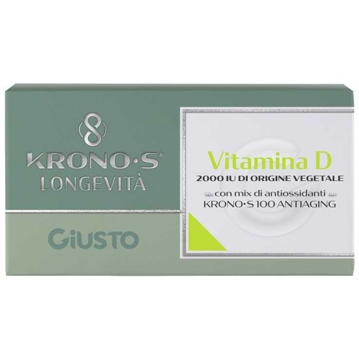 GIUSTO KRONOS Vit.D Veg.30Cpr GIUSTO KRONOS Vit.D Veg.30Cpr