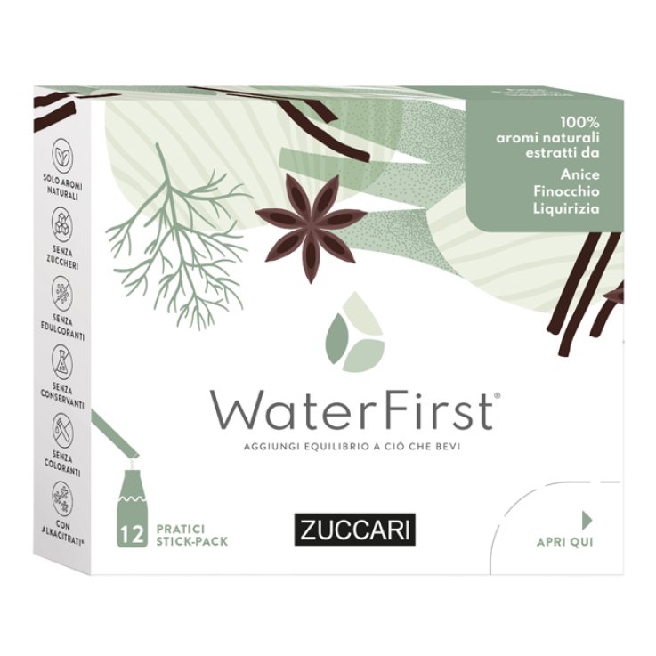 WATER FIRST ANICE-FINOCCHIA-LIQUIRIZIA 12 STICK PACK