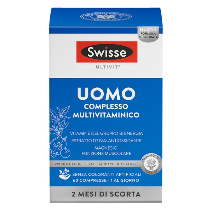 SWISSE MultiVit.Uomo 60 Cps SWISSE MultiVit.Uomo 60 Cps