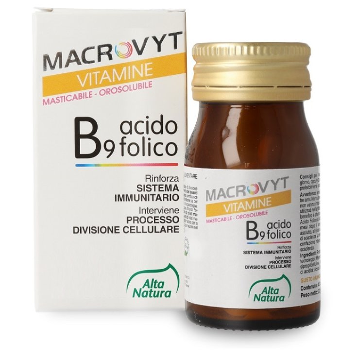 MACROVYT ACIDO FOLICO 40CPR MACROVYT ACIDO FOLICO 40CPR