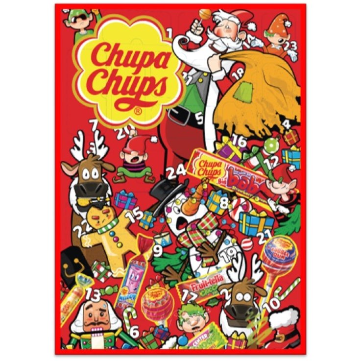 CHUPA CHUPS CALENDARIO AVVENTO 2023 CHUPA CHUPS CALENDARIO AVVENTO 2023