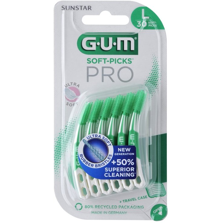 GUM Soft Picks Pro Scov.L 30pz GUM Soft Picks Pro Scov.L 30pz