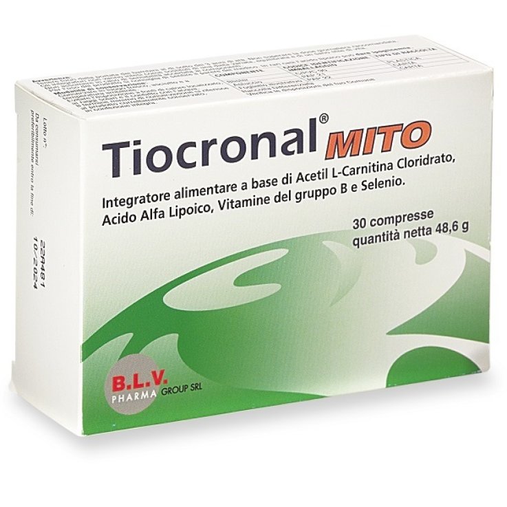 TIOCRONAL MITO 30 Cpr TIOCRONAL MITO 30 Cpr