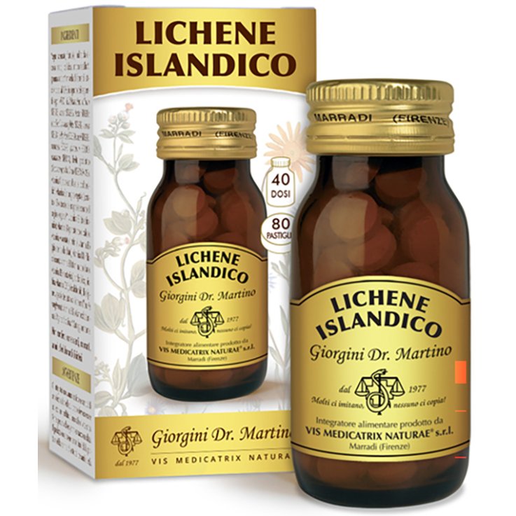 LICHENE ISLANDICO 80 Past. LICHENE ISLANDICO 80 Past.