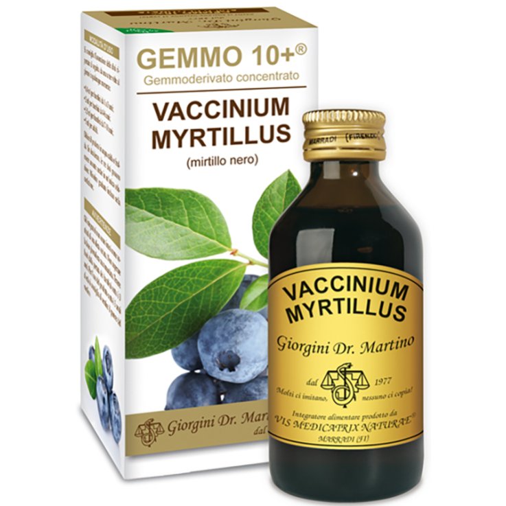MIRTILLO NERO Gemmo 10+ 100ml MIRTILLO NERO Gemmo 10+ 100ml