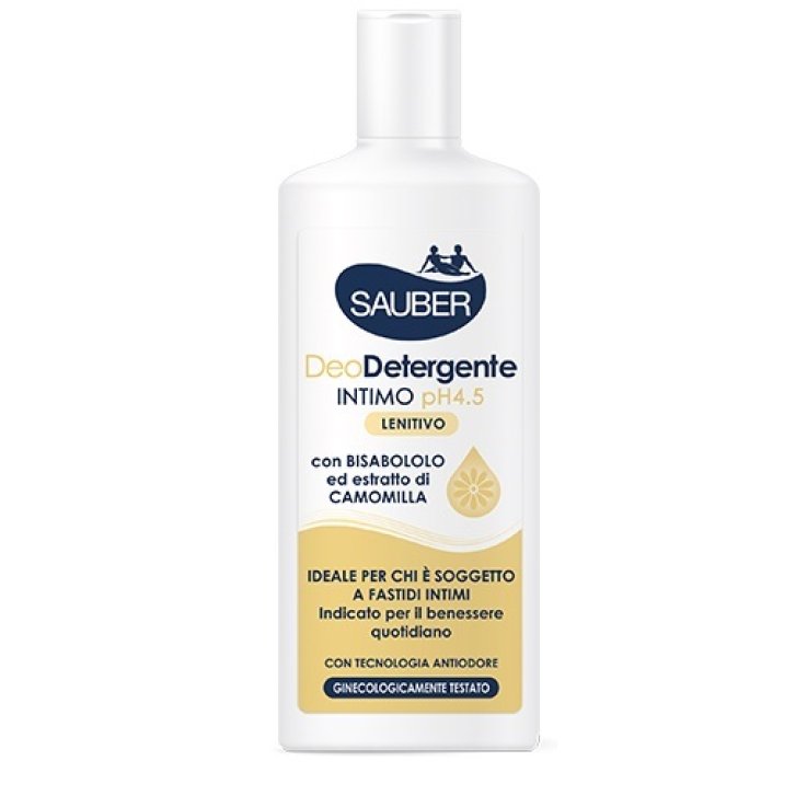SAUBER DETERGENTE INTIMO LENITIVO 200 ML SAUBER DETERGENTE INTIMO LENITIVO 200 ML