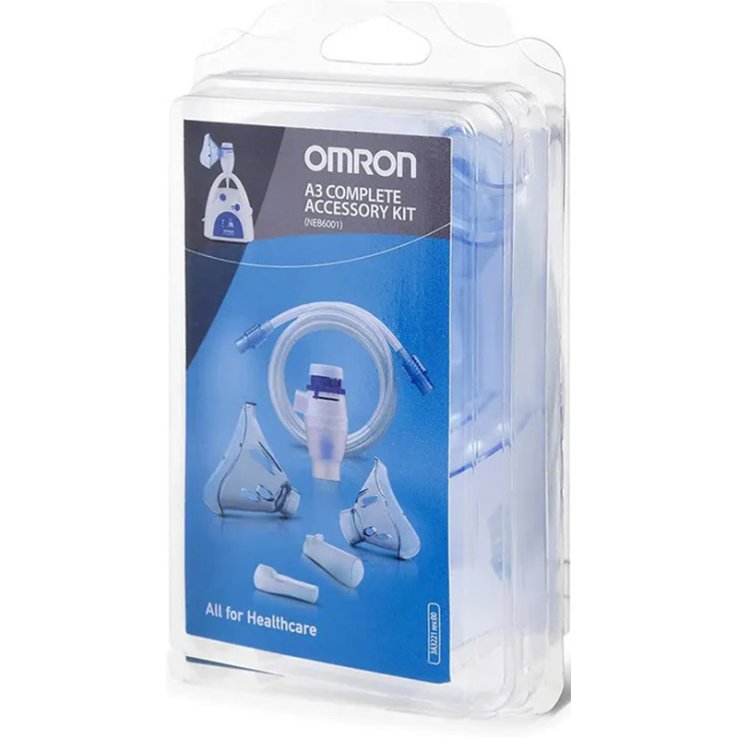 OMRON A3 COMPLETE KIT RICAMBIO AMPOLLA REGOLABILE + TUBO + MASCHERINA PEDIATRICA + MASCHERINA ADULTI + FORCELLE NASALI +BOCCAGLIO OMRON A3 COMPLETE KIT RICAMBIO AMPOLLA REGOLABILE + TUBO + MASCHERINA PEDIATRICA + MASCHERINA ADULTI + FORCELLE NASALI +BOCCAGLIO
