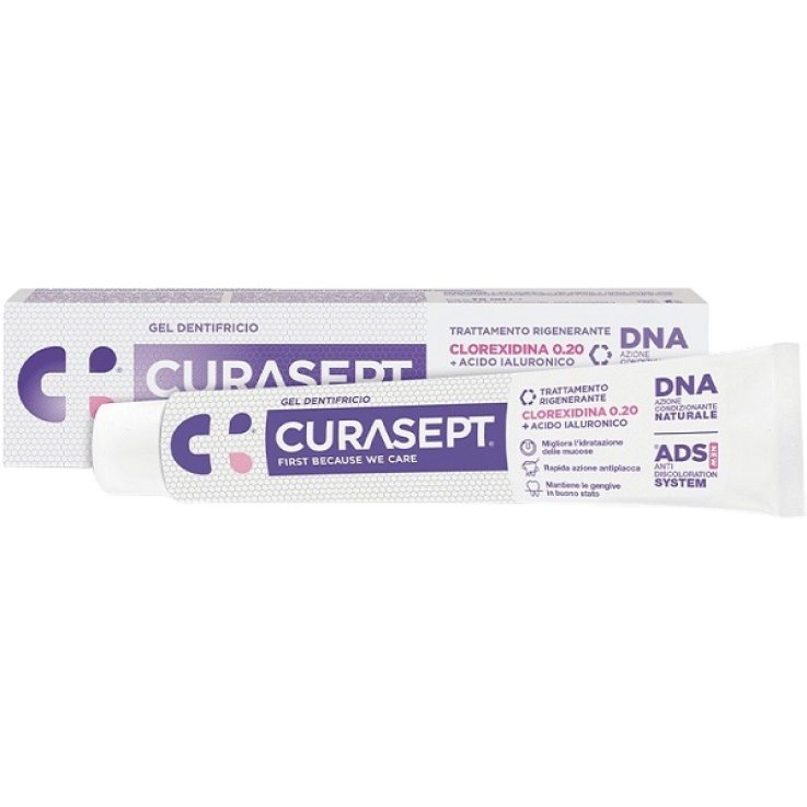 CURASEPT GEL DENTIFRICIO ADS DNA TRATTAMENTO RIGENERANTE 75ML CURASEPT GEL DENTIFRICIO ADS DNA TRATTAMENTO RIGENERANTE 75ML