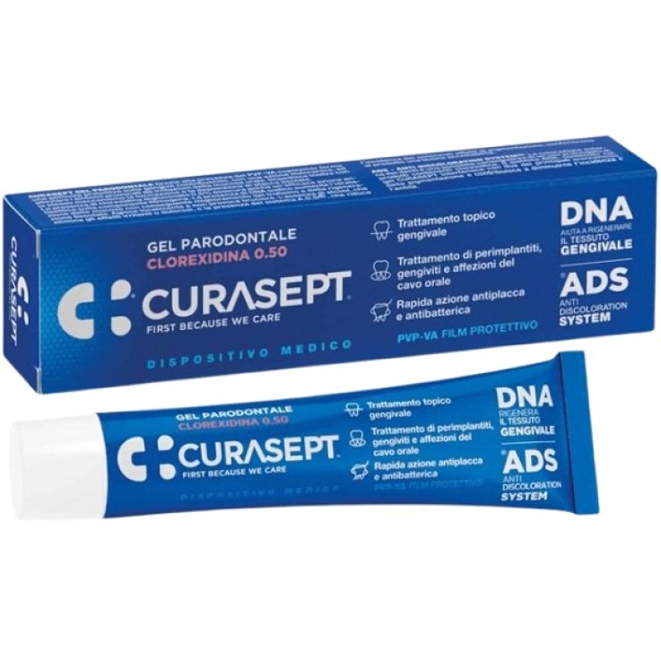 CURASEPT GEL PARODONTALE 0,5% 30 ML ADS + DNA CURASEPT GEL PARODONTALE 0,5% 30 ML ADS + DNA