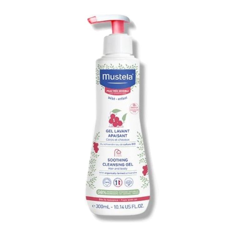MUSTELA Gel Det.Len.P-S 300ml