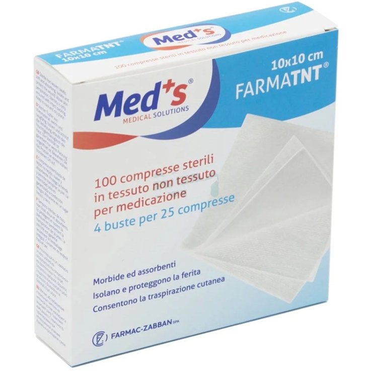 GARZA MEDS TNT 10X10CM 100PZ GARZA MEDS TNT 10X10CM 100PZ