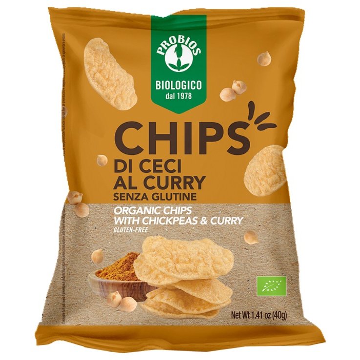 PROBIOS Chips Ceci Curry 40g PROBIOS Chips Ceci Curry 40g