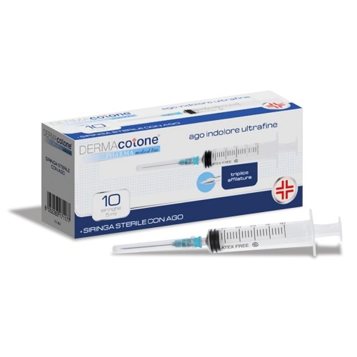 DERMACOTONE Sir.5ml 23G 10pz DERMACOTONE Sir.5ml 23G 10pz