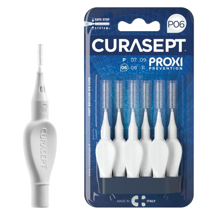 CURASEPT PROXI P06 BIANCO/WHITE 6 PEZZI CURASEPT PROXI P06 BIANCO/WHITE 6 PEZZI