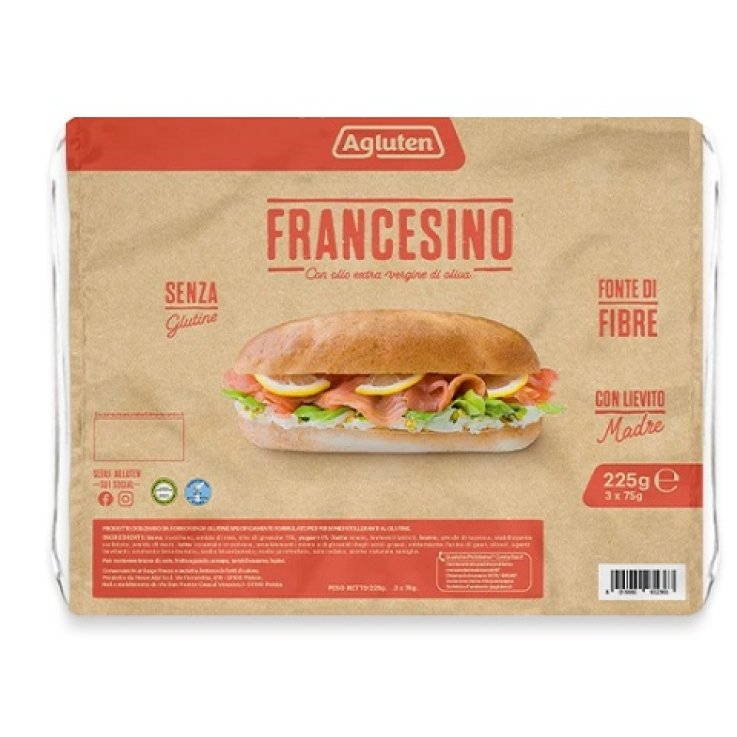AGLUTEN Il Francesino 225g AGLUTEN Il Francesino 225g