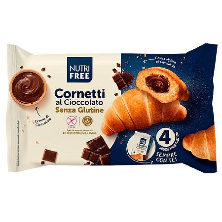 NUTRIFREE Cornetti Ciocc.4x60g NUTRIFREE Cornetti Ciocc.4x60g