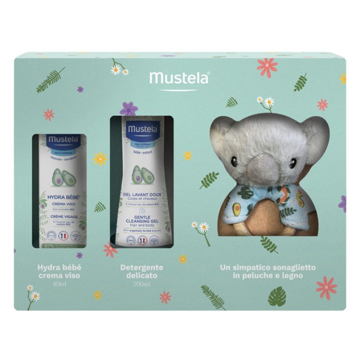 MUSTELA COFANETTO KOALA 1 MUSTELA DETERGENTE DELICATO 200 ML+ 1 MUSTELA CREMA HYDRA BEBE' VISO 40 ML MUSTELA COFANETTO KOALA 1 MUSTELA DETERGENTE DELICATO 200 ML+ 1 MUSTELA CREMA HYDRA BEBE' VISO 40 ML
