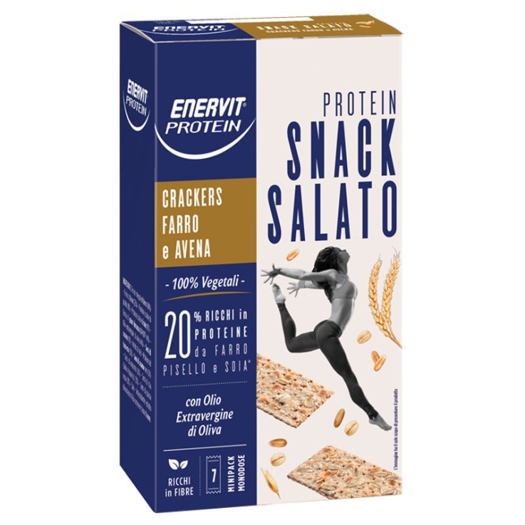 ENERVIT PROTEIN CRACKERS FARRO AVENA 7 MINIPACK ENERVIT PROTEIN CRACKERS FARRO AVENA 7 MINIPACK
