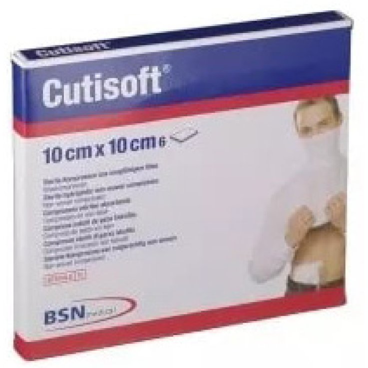 CUTISOFT Garza 10x10cm 6pz CUTISOFT Garza 10x10cm 6pz