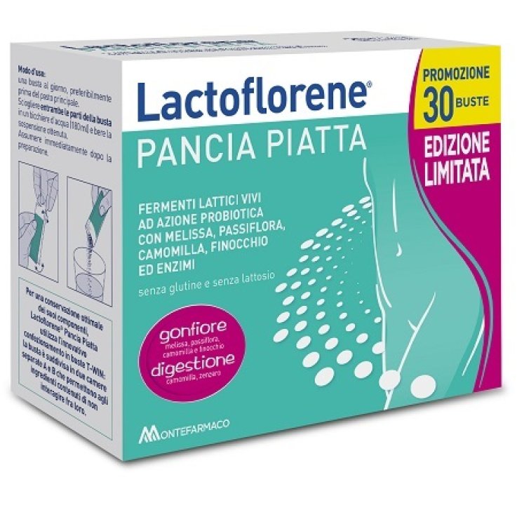 LACTOFLORENE PANCIA PIATTA SPECIAL PACK 30 BUSTINE LACTOFLORENE PANCIA PIATTA SPECIAL PACK 30 BUSTINE