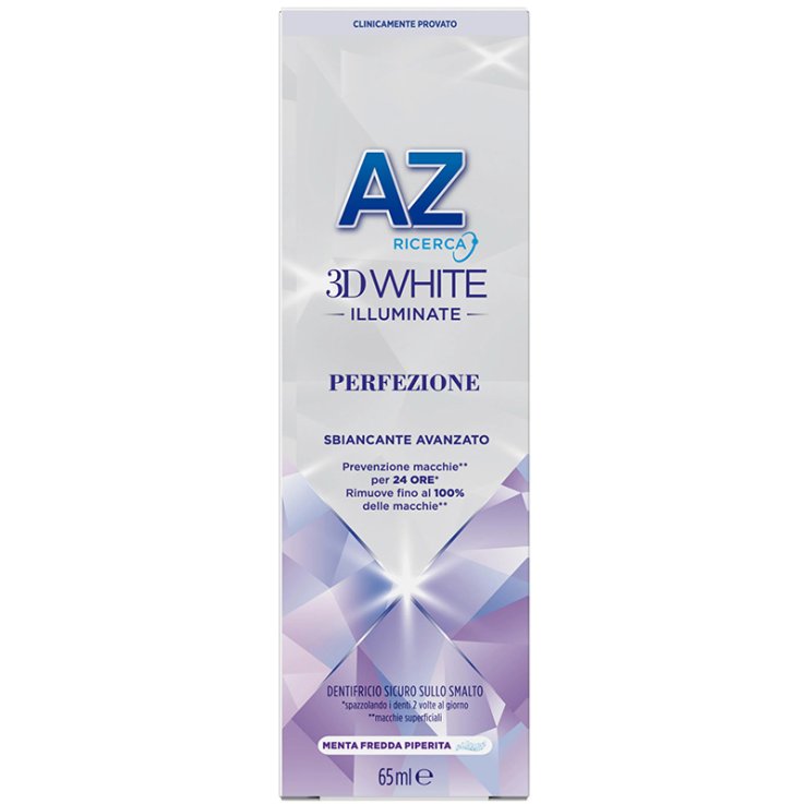 AZ 3D WHITE ILLUMINANTE PERFEZIONE SBIANCANTE AVANZATO DENTIFRICIO 50 ML