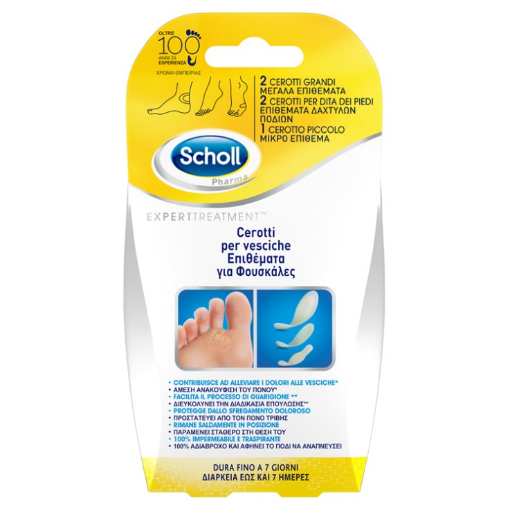 SCHOLL Cer.Vesciche Misti 4pz SCHOLL Cer.Vesciche Misti 4pz
