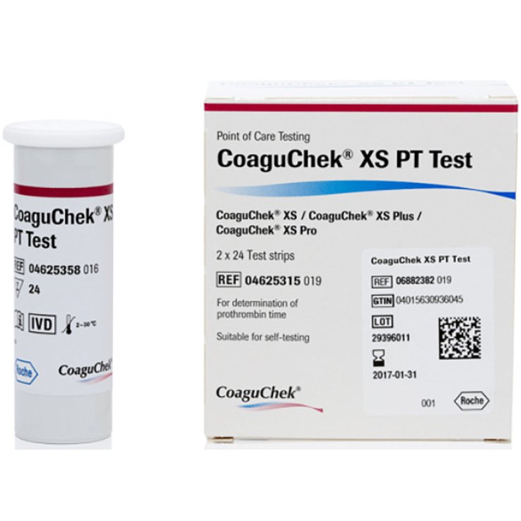 COAGUCHEK XS pT Test 48 Strips COAGUCHEK XS pT Test 48 Strips