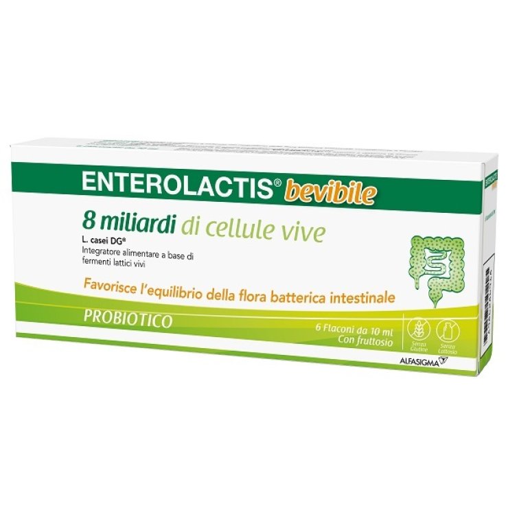 ENTEROLACTIS Bevibile 6x10ml ENTEROLACTIS Bevibile 6x10ml