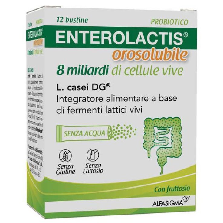 ENTEROLACTIS 12 Bust.Oro 8MLD ENTEROLACTIS 12 Bust.Oro 8MLD