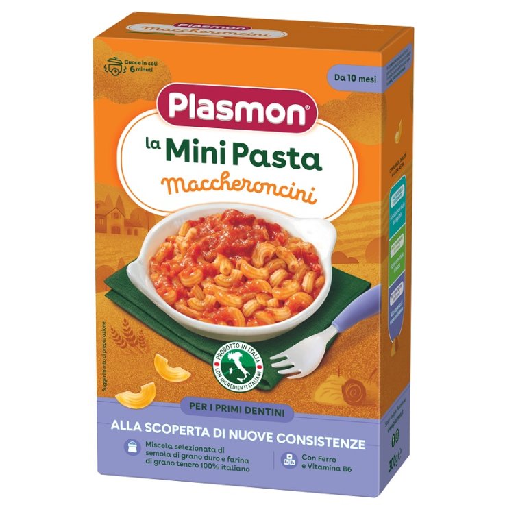 PLASMON Pasta Maccheroncin300g PLASMON Pasta Maccheroncin300g