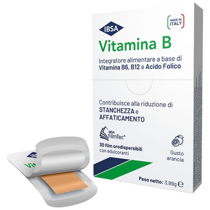 VITAMINA B IBSA 30 FILM ORALI VITAMINA B IBSA 30 FILM ORALI