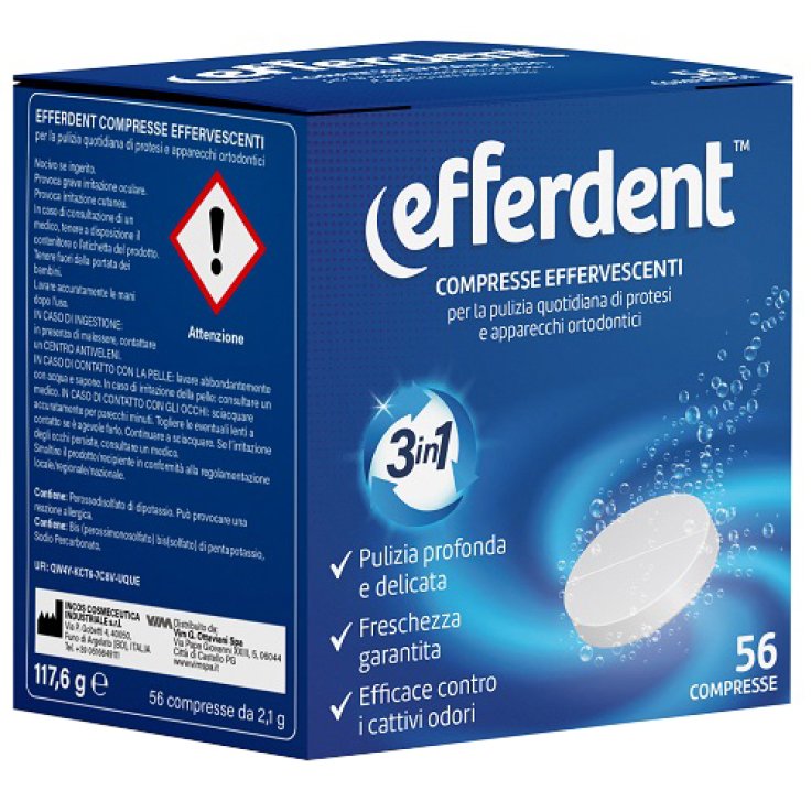 EFFERDENT 56 Cpr Efferv. EFFERDENT 56 Cpr Efferv.