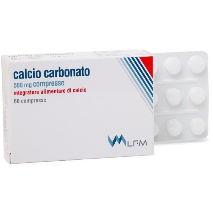 CALCIO Carb. 60Cpr 500mg LFM CALCIO Carb. 60Cpr 500mg LFM