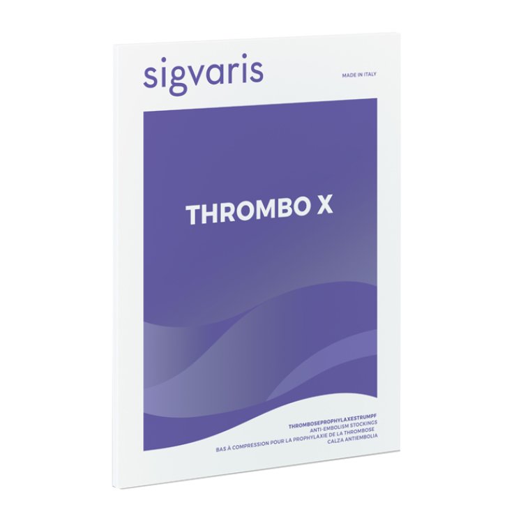 CALZA A COSCIA THROMBO-X BIANCO S NORMALE