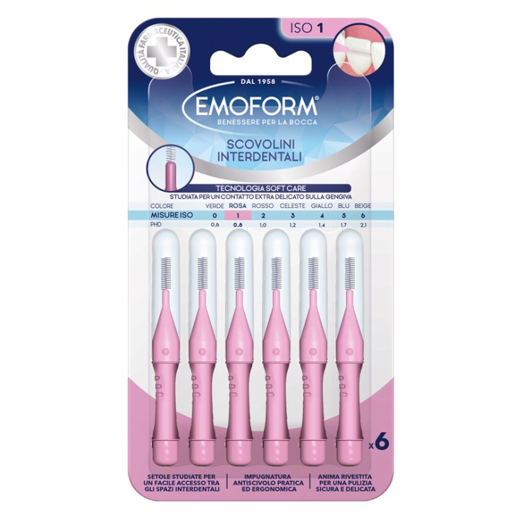 EMOFORM Scov.ISO 1 Rosa 6pz EMOFORM Scov.ISO 1 Rosa 6pz