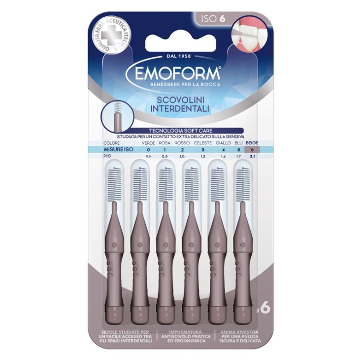 EMOFORM Scov.ISO 6 Beige 6pz EMOFORM Scov.ISO 6 Beige 6pz